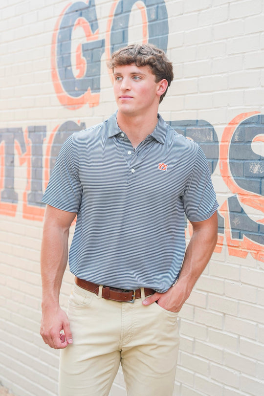 Cutter & Buck AU Forge Eco Double Stripe Polo
