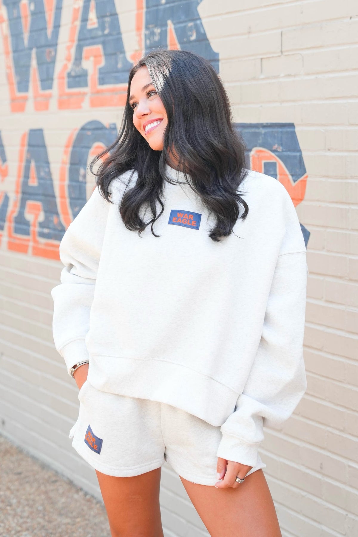 War Eagle Patch Sweatshirt