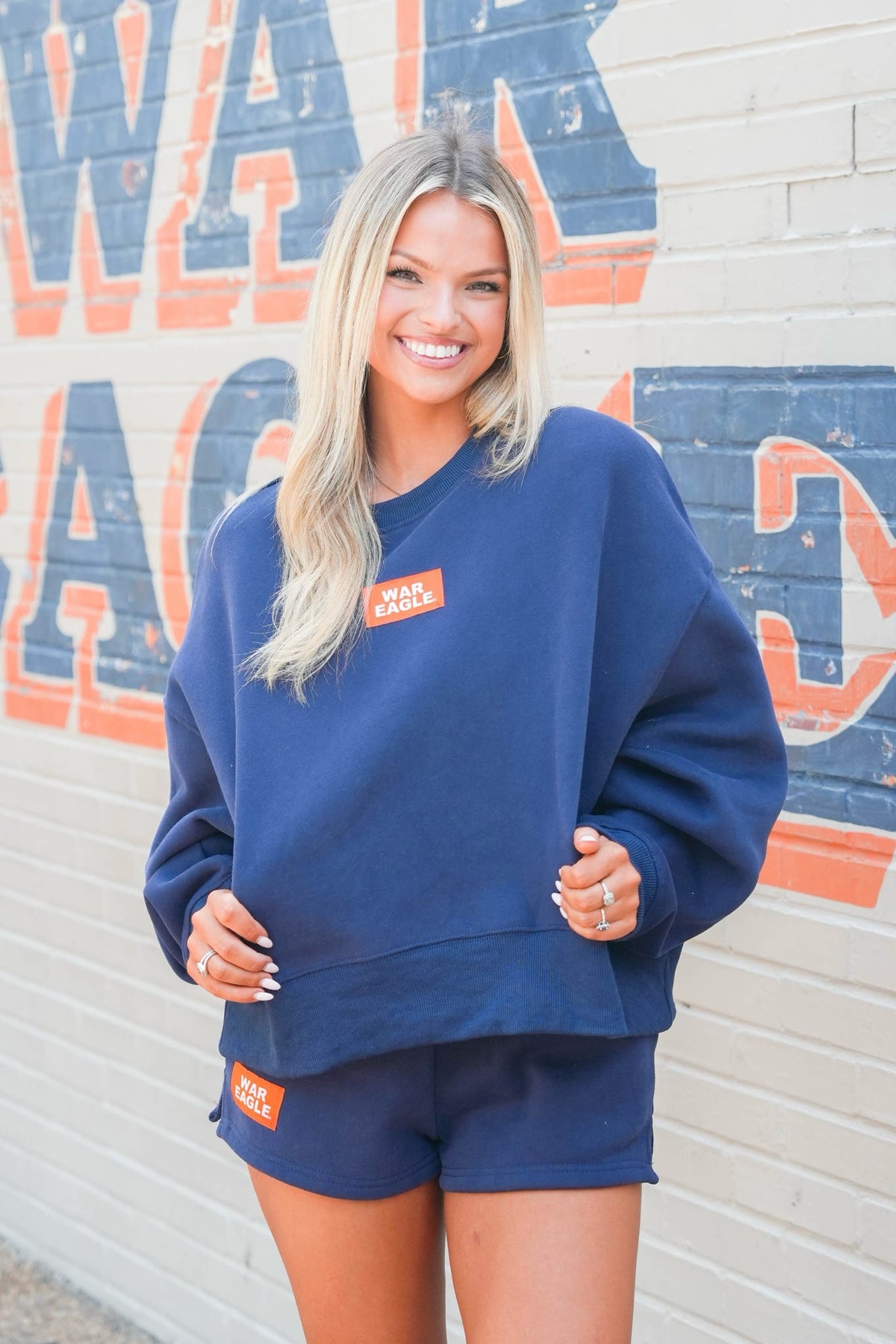 War Eagle Patch Shorts