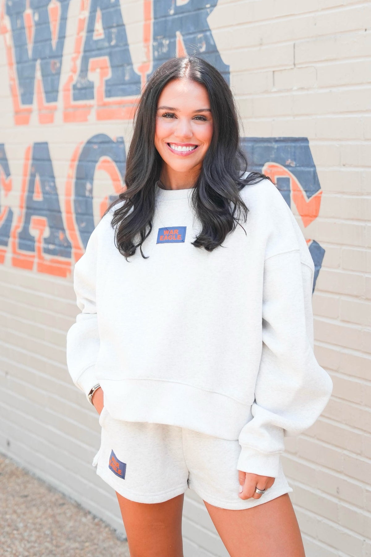 War Eagle Patch Sweatshirt