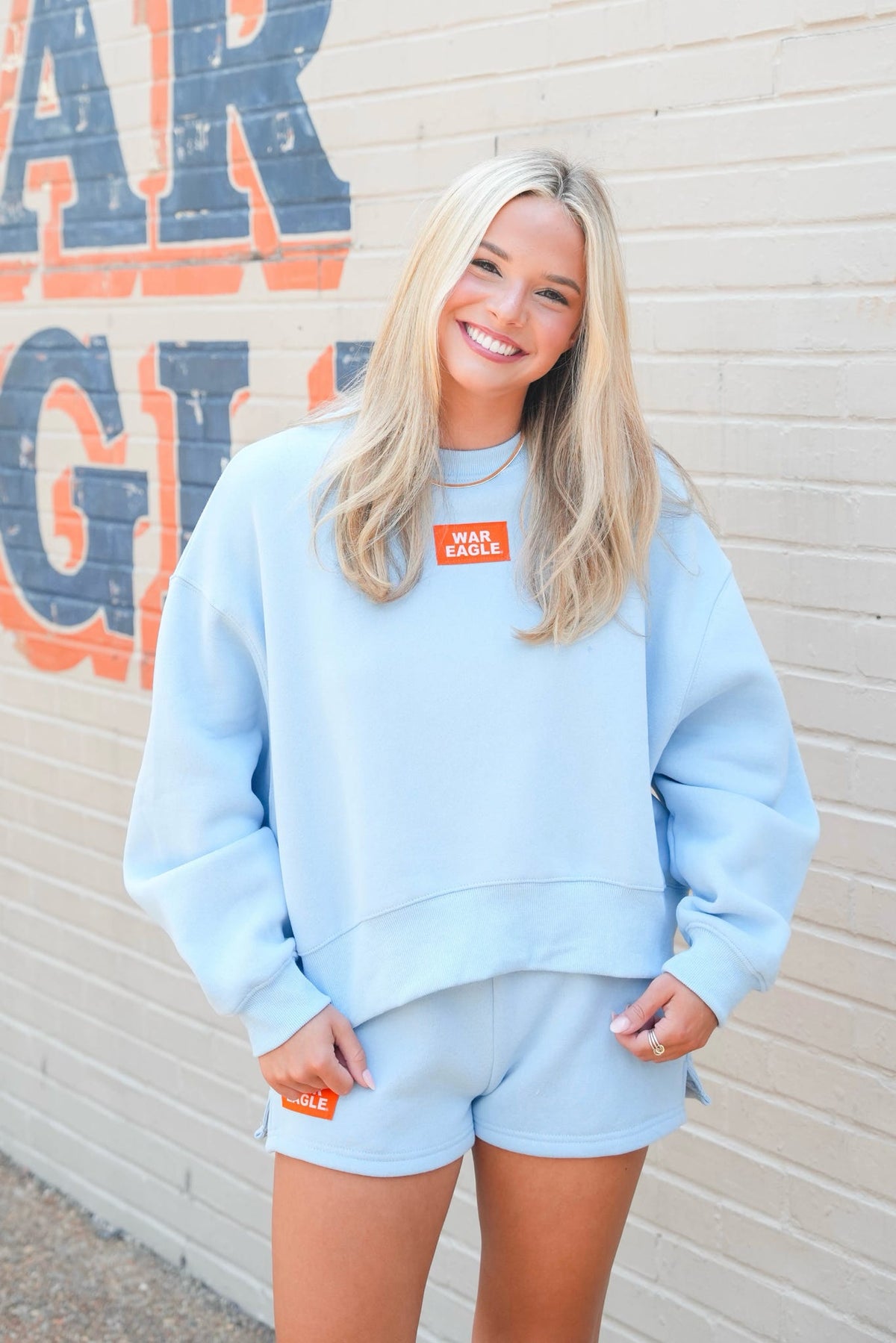 War Eagle Patch Sweatshirt