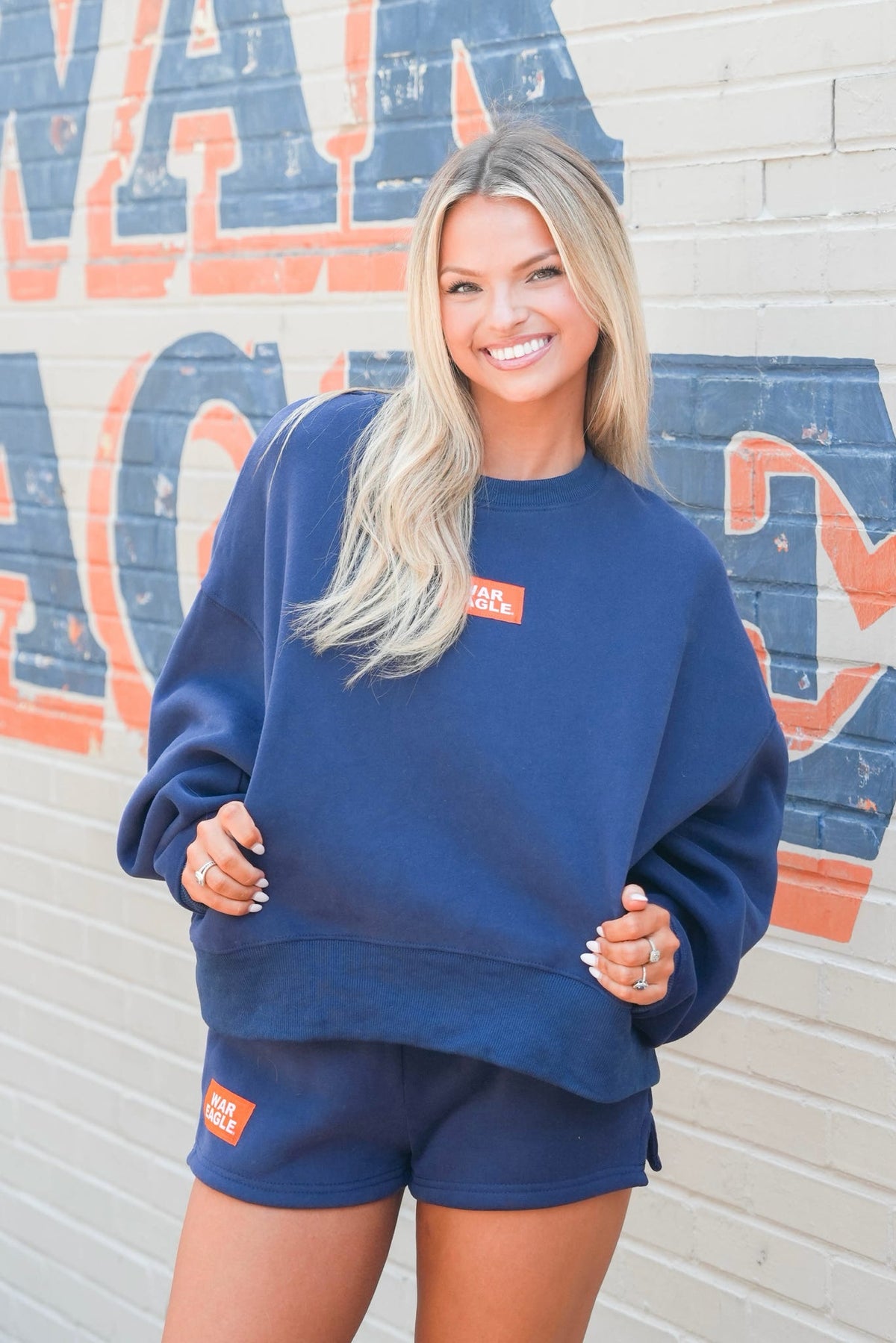 War Eagle Patch Shorts