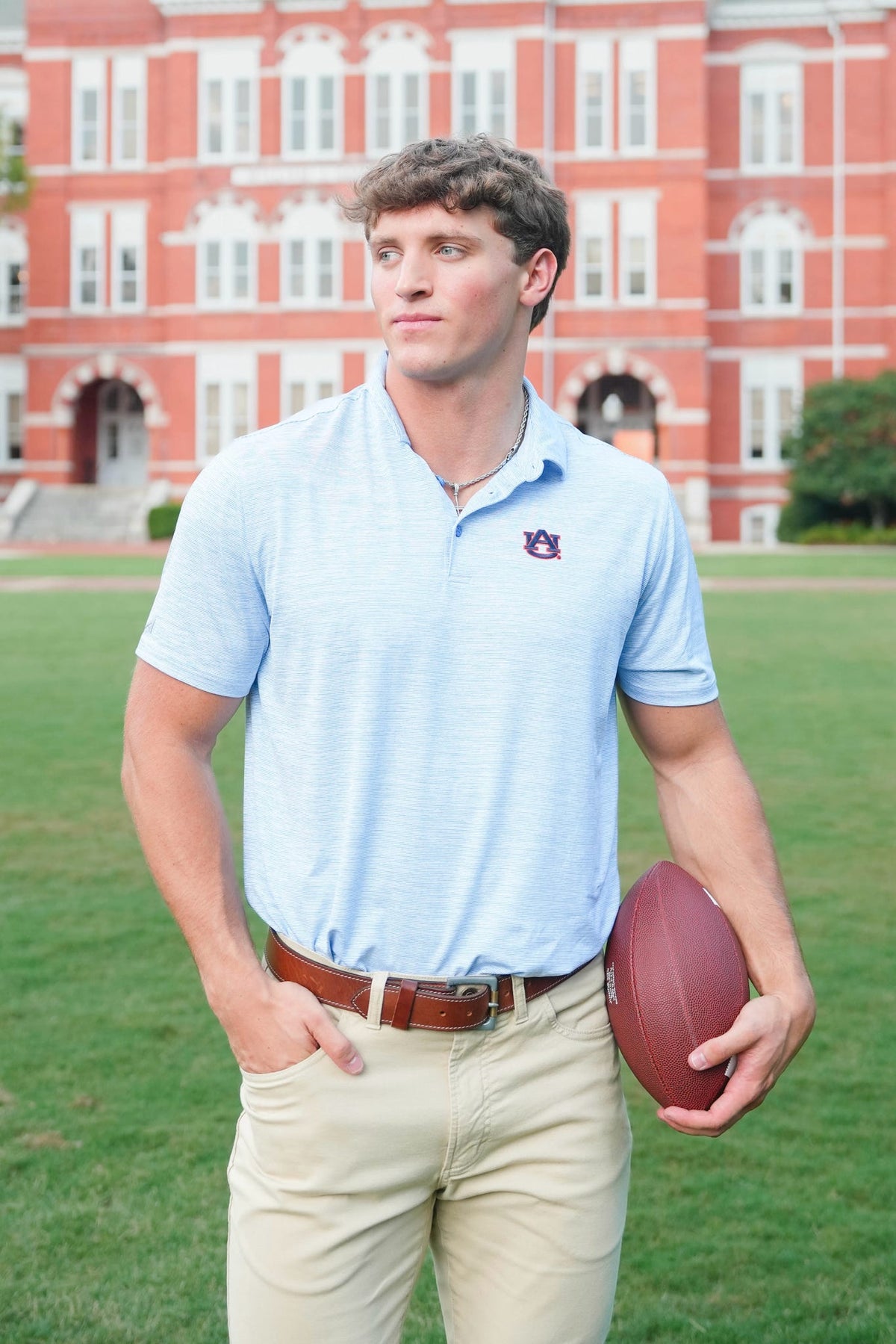 Antigua Distressed Polo "AU" Polo