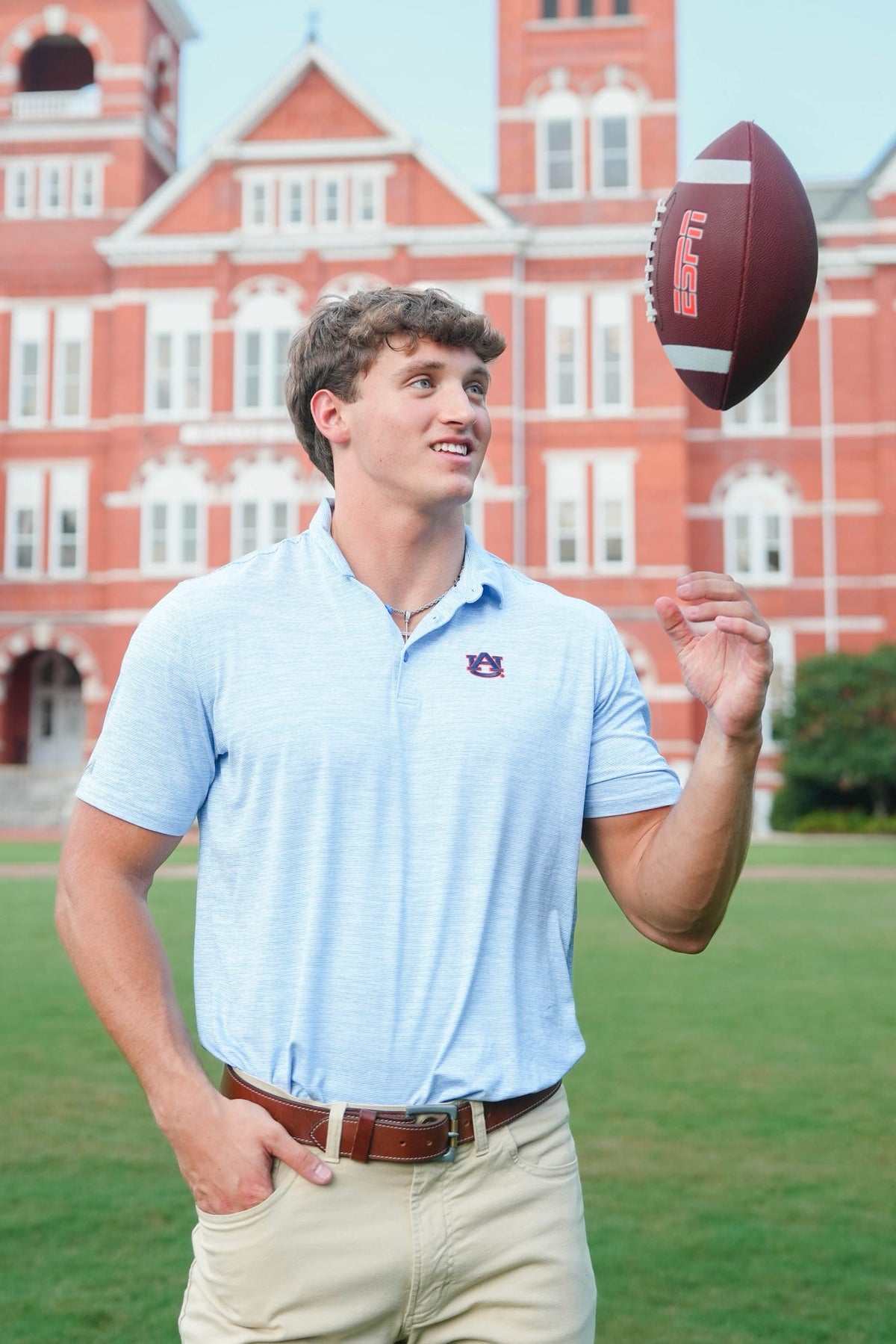 Antigua Distressed Polo "AU" Polo