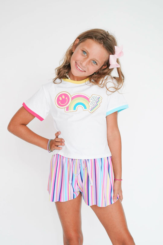 Girls' Azarhia Butterfly Flowy Shorts