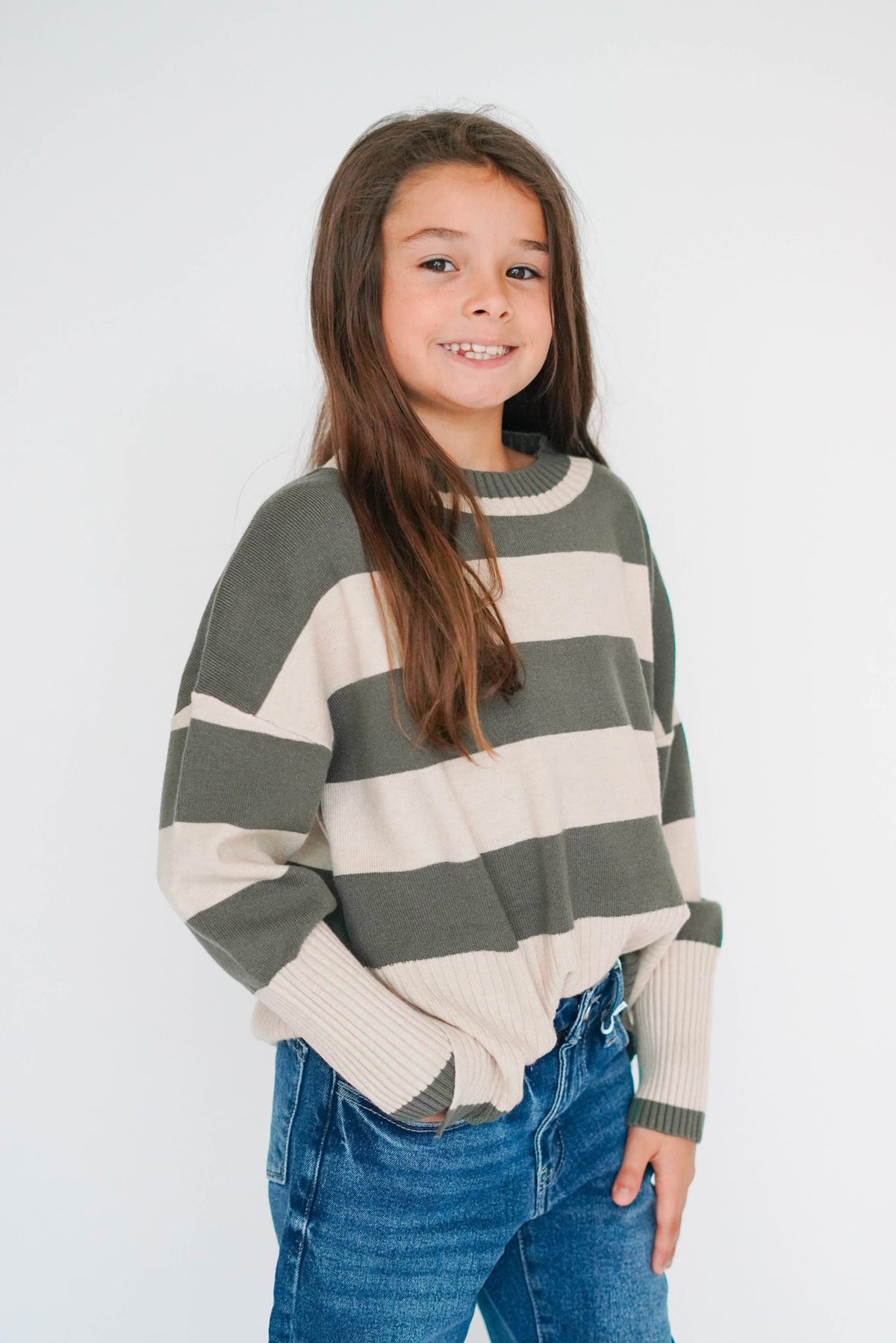 Girls' Forest Sweater