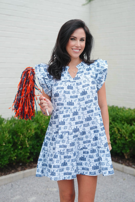 Stewart Simmons Auburn Toile Dress