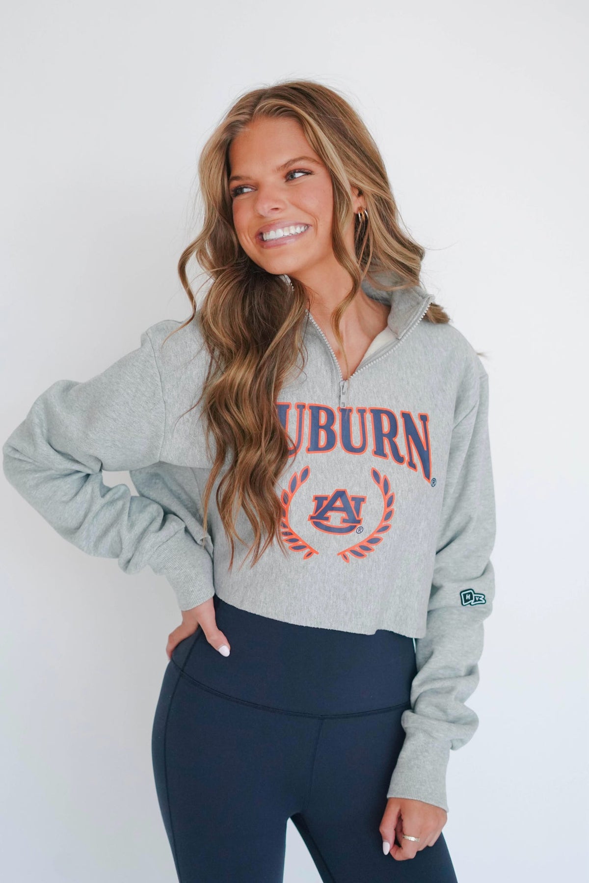 Hype & Vice Cut Off Mock Neck