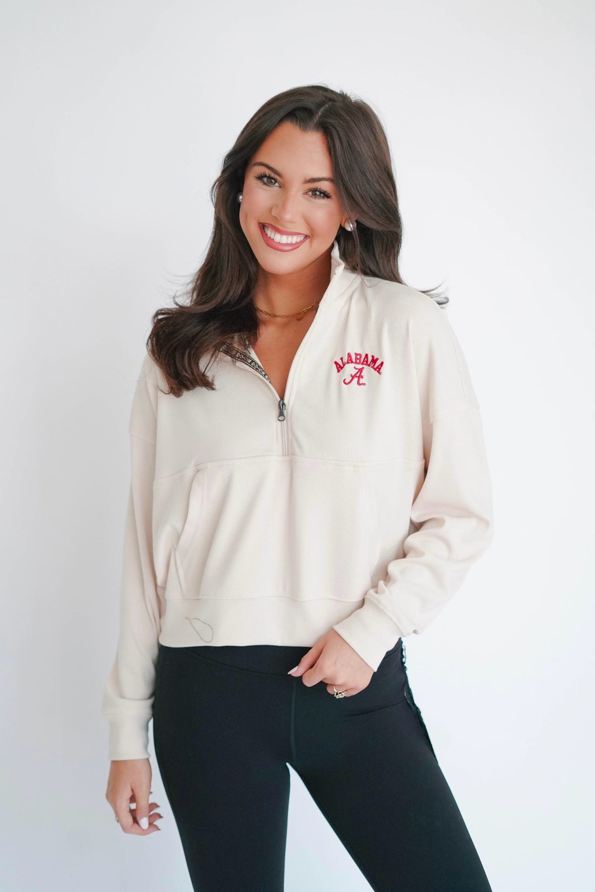 Alabama Ribbed 1/4 Zip