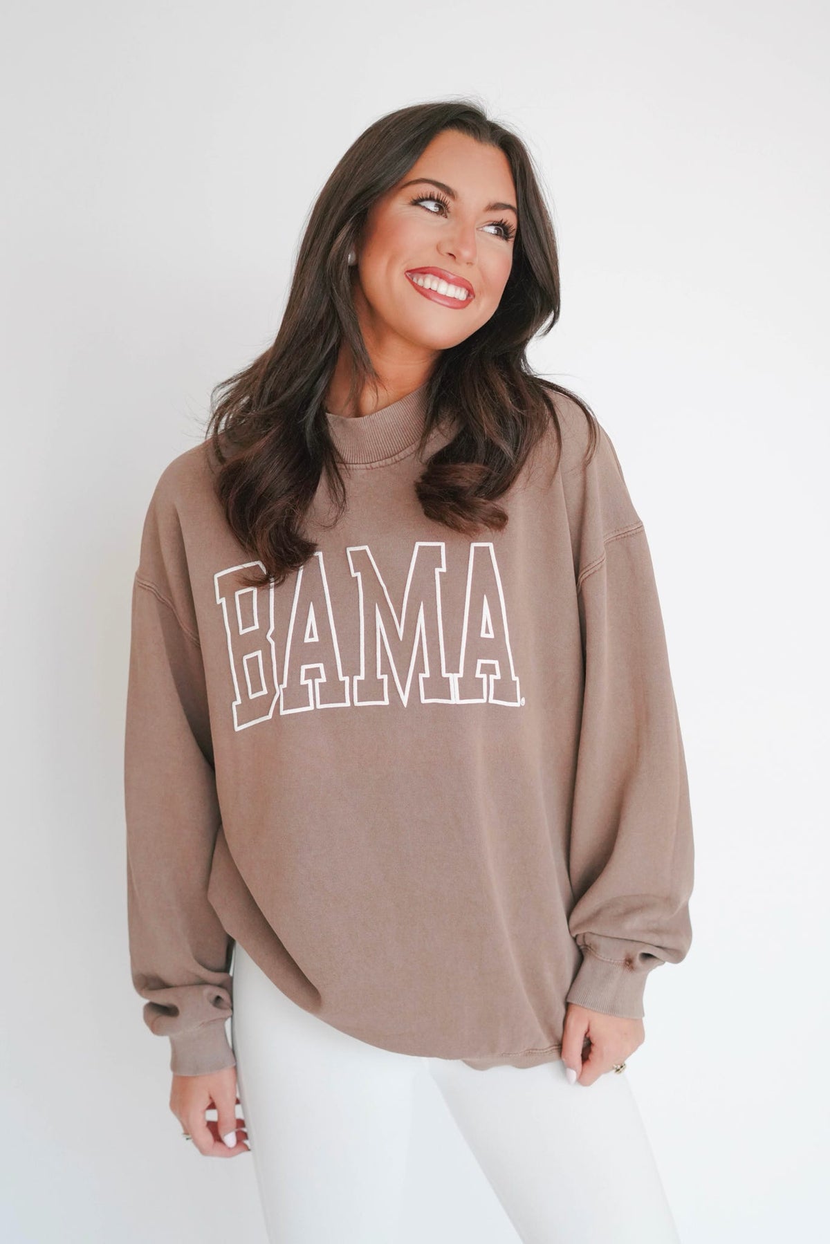 Mockneck Bama Sweatshirt