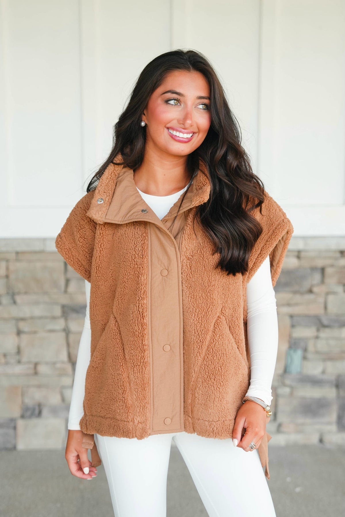 Free People Scout It Out Fleece Vest