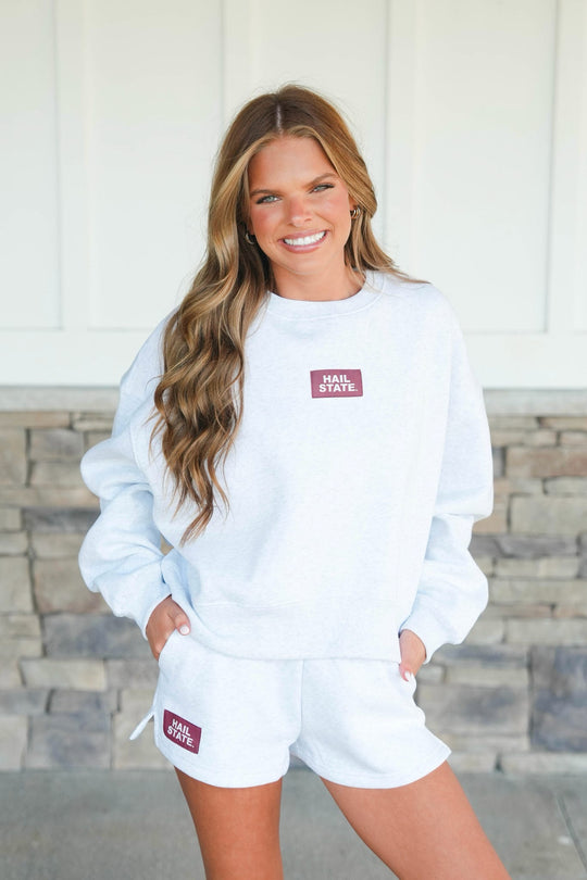 Scarlet & Gold Hail State Sweat Short