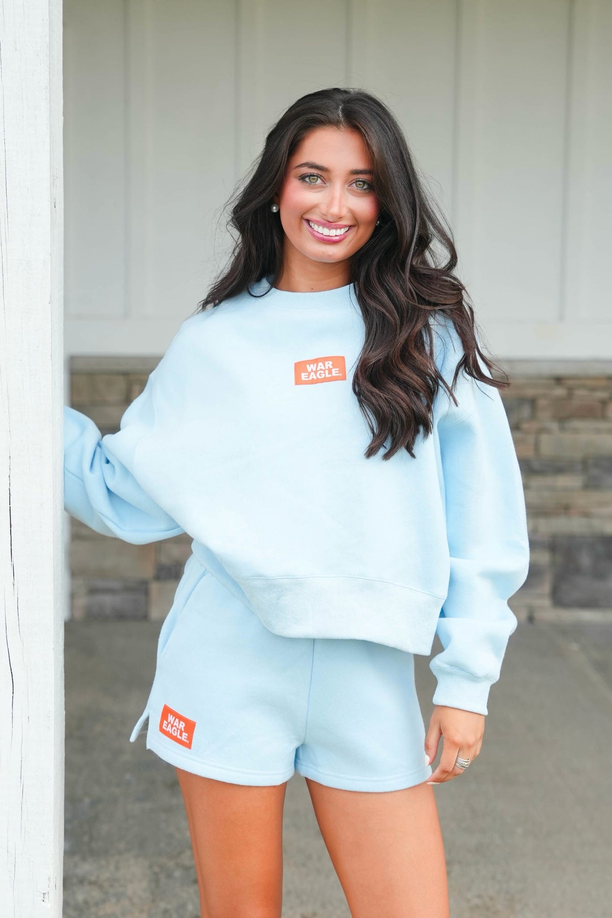 War Eagle Patch Sweatshirt