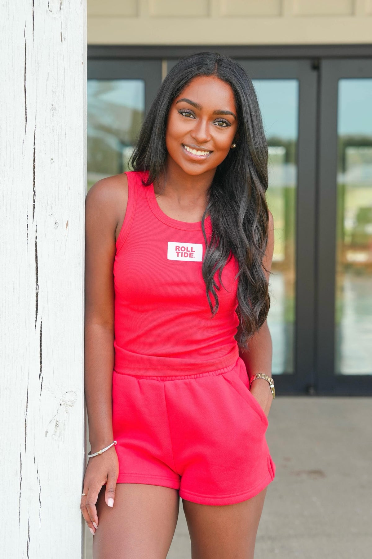 Roll Tide Patch Baby Tank