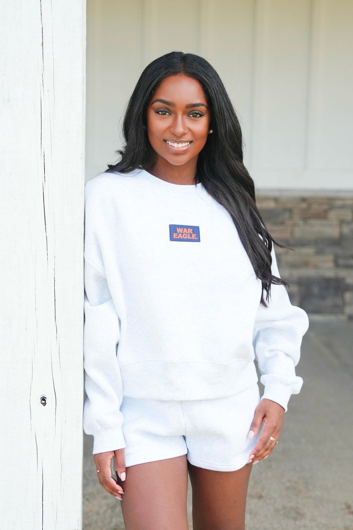 War Eagle Patch Sweatshirt