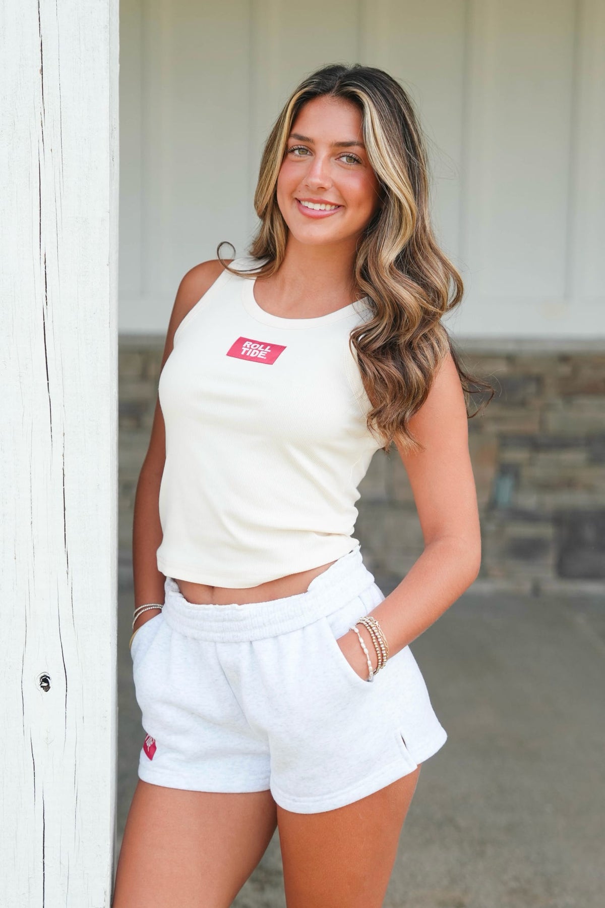 Roll Tide Patch Baby Tank