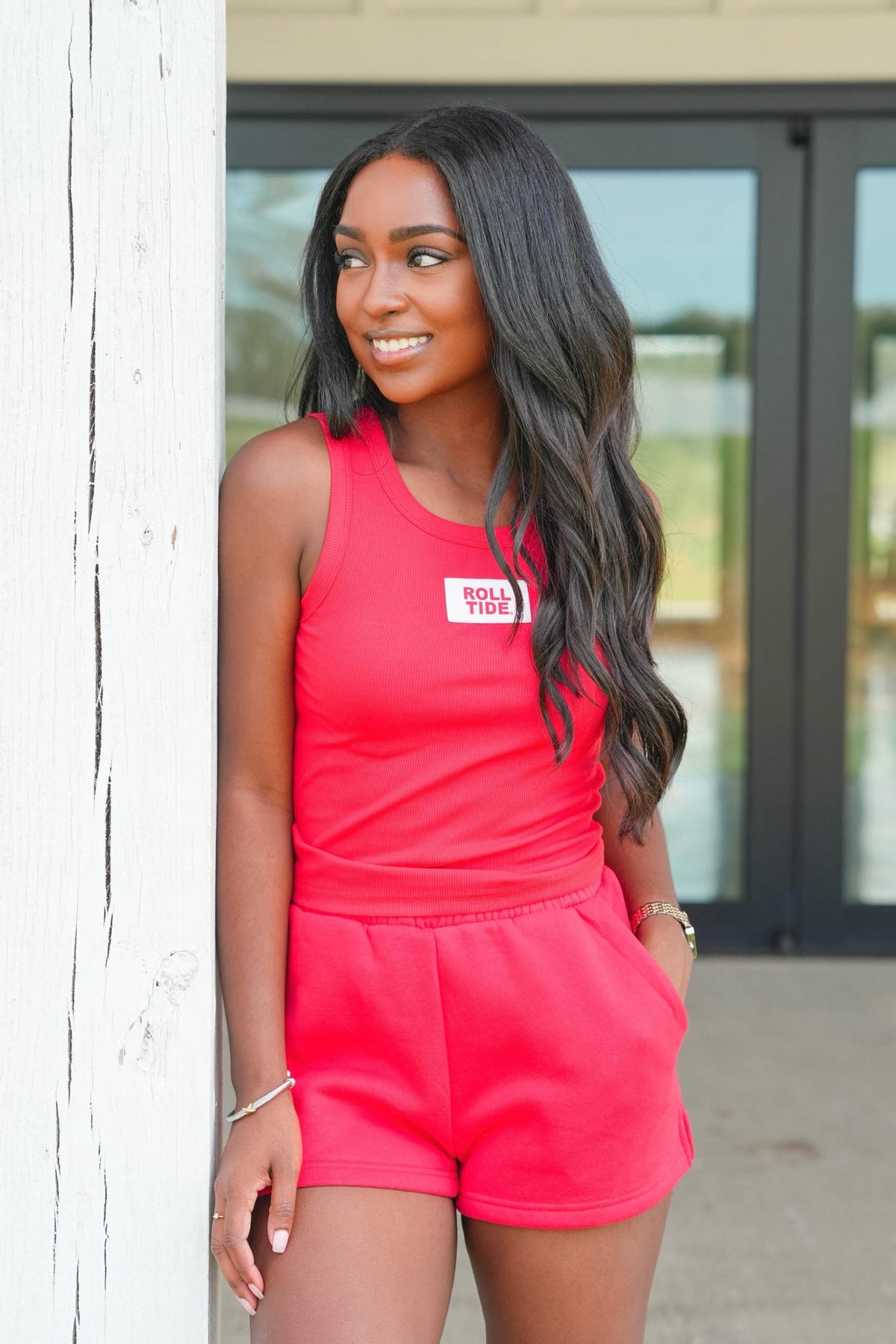 Roll Tide Patch Baby Tank