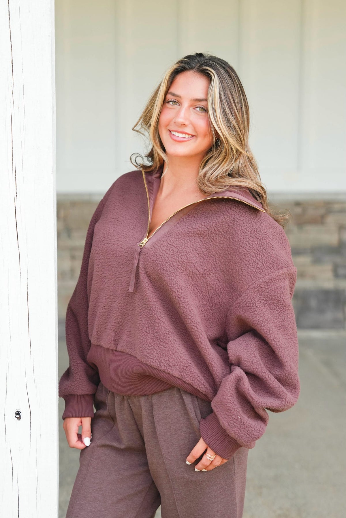 Varley Roselle Half Zip Fleece