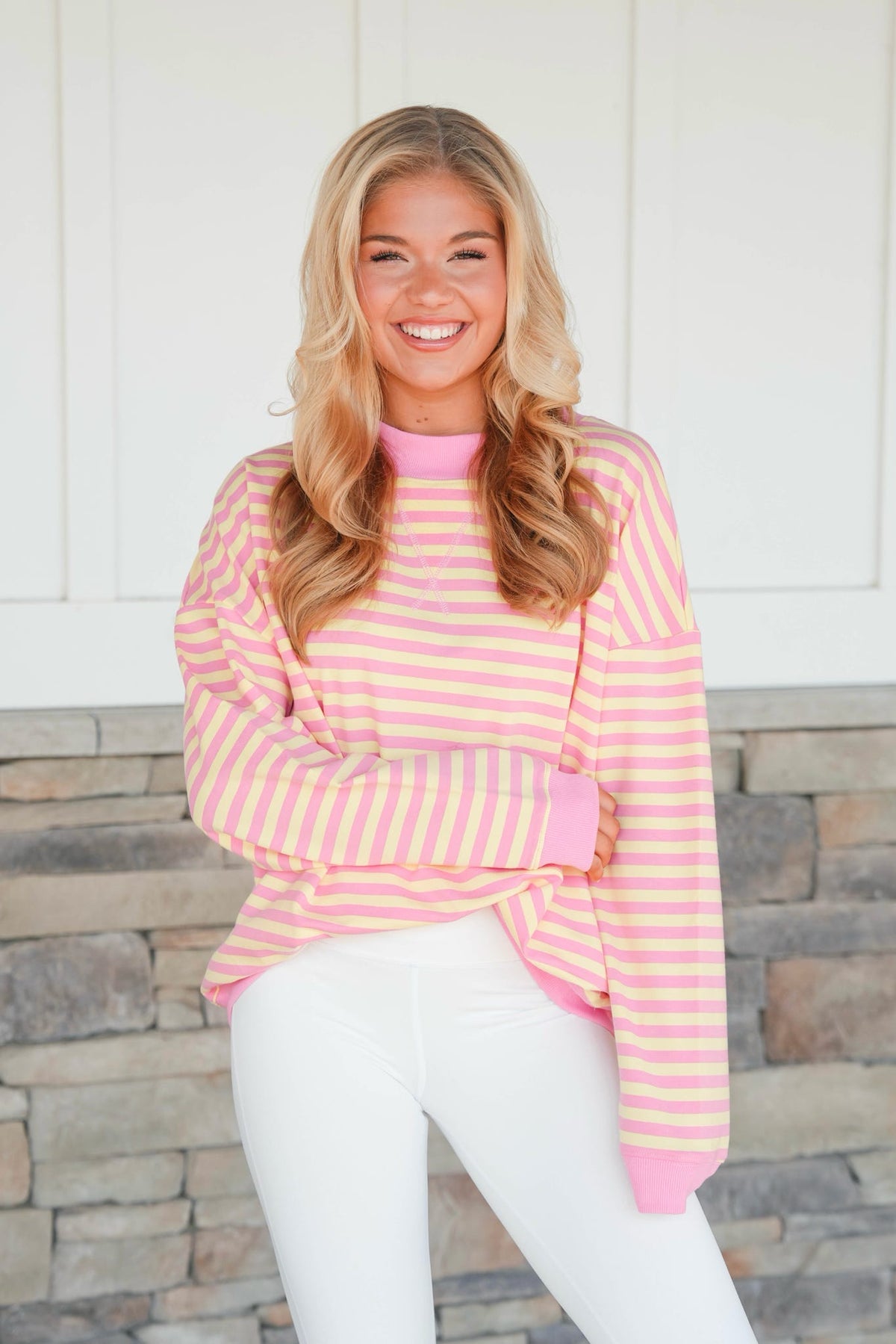 In This Moment Mock Neck Sweatshirt