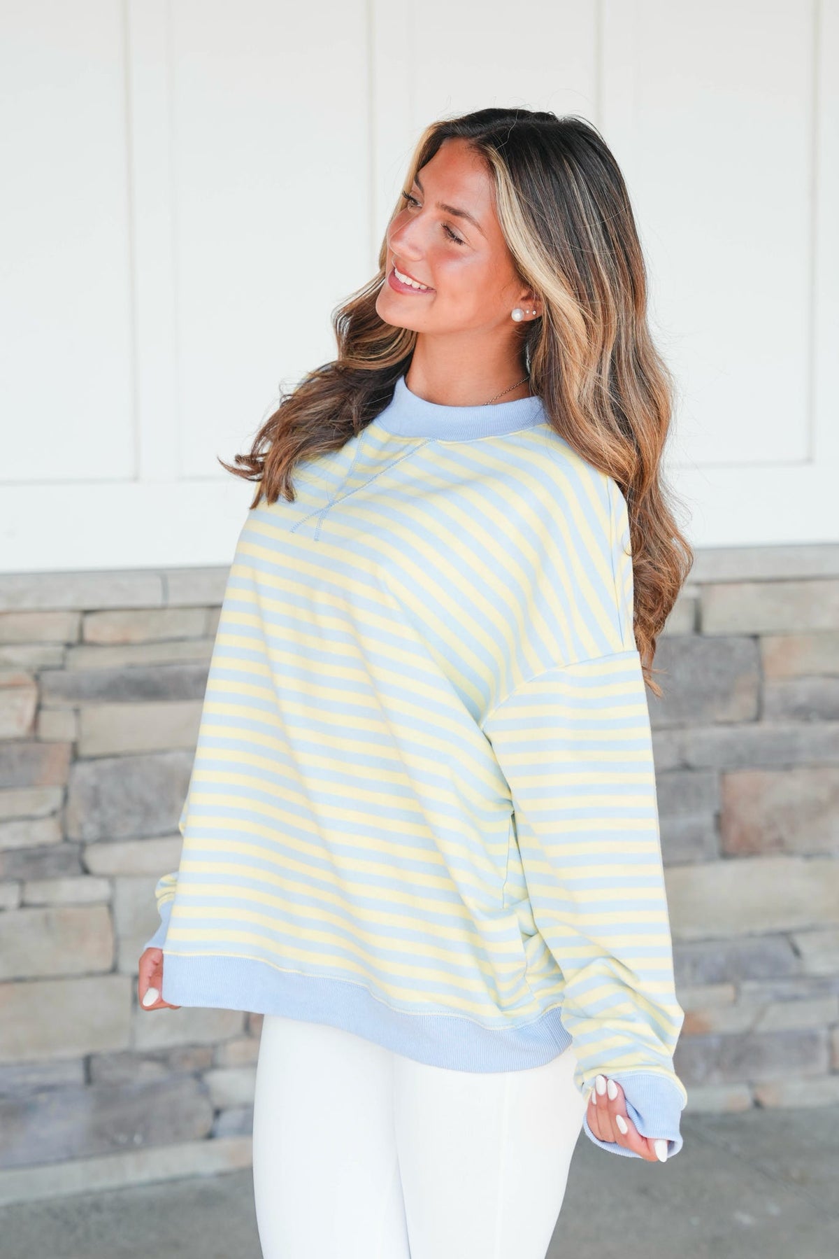 In This Moment Mock Neck Sweatshirt