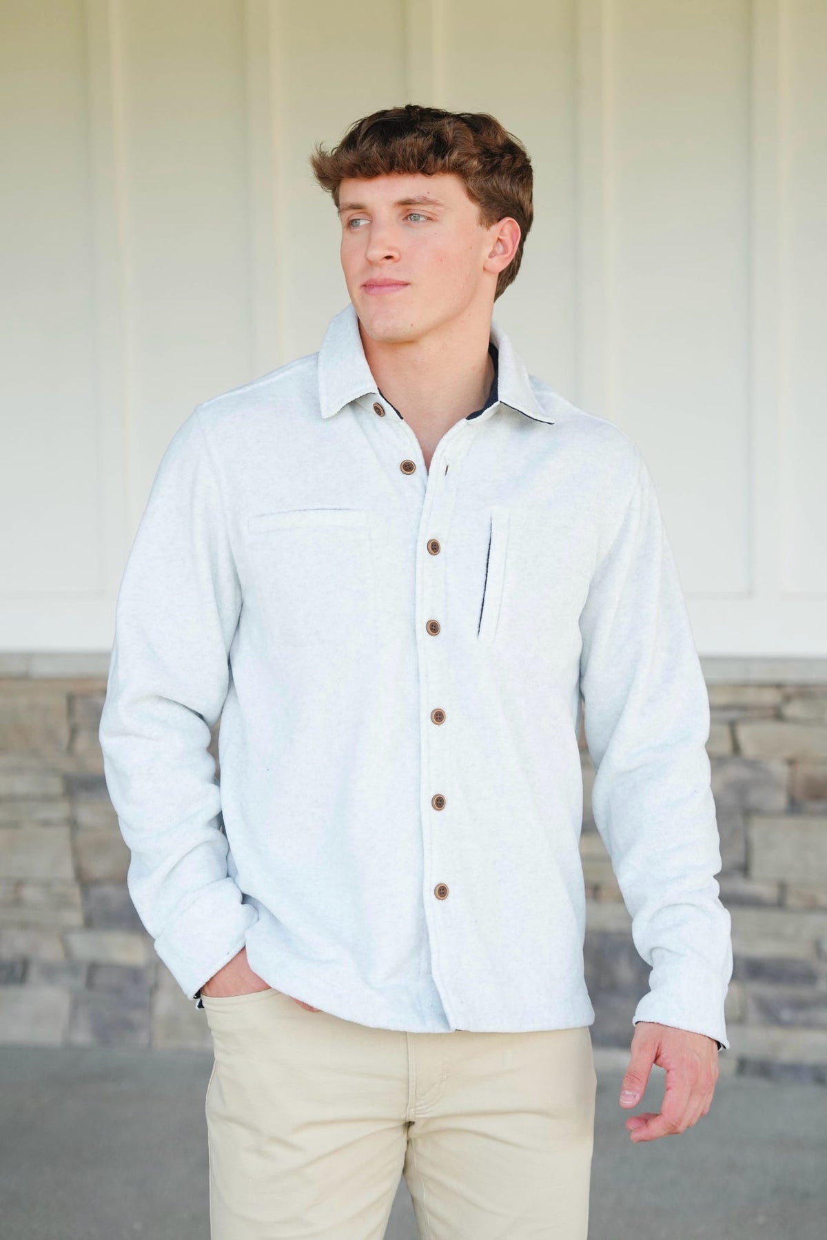 North River Sloansville Heather Fleece