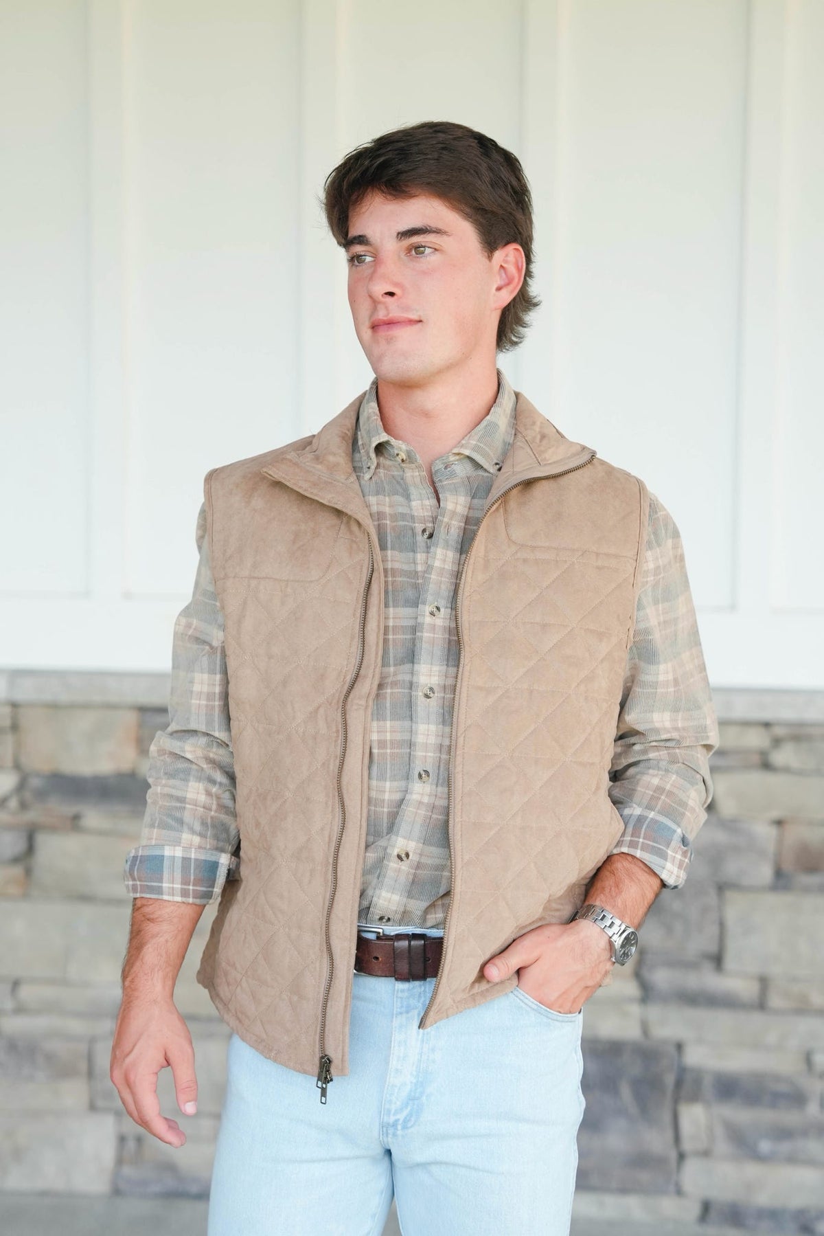 Southern Marsh Lawrence Quilted Vest