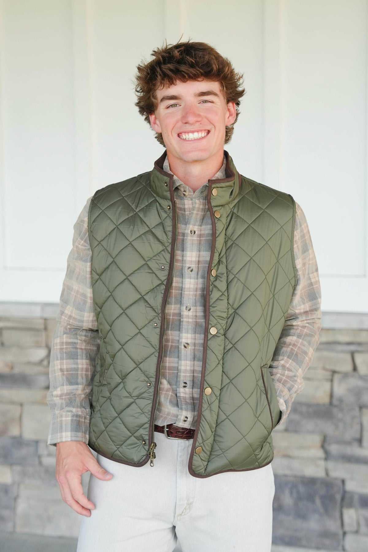 State Co Classic Quilted Vest