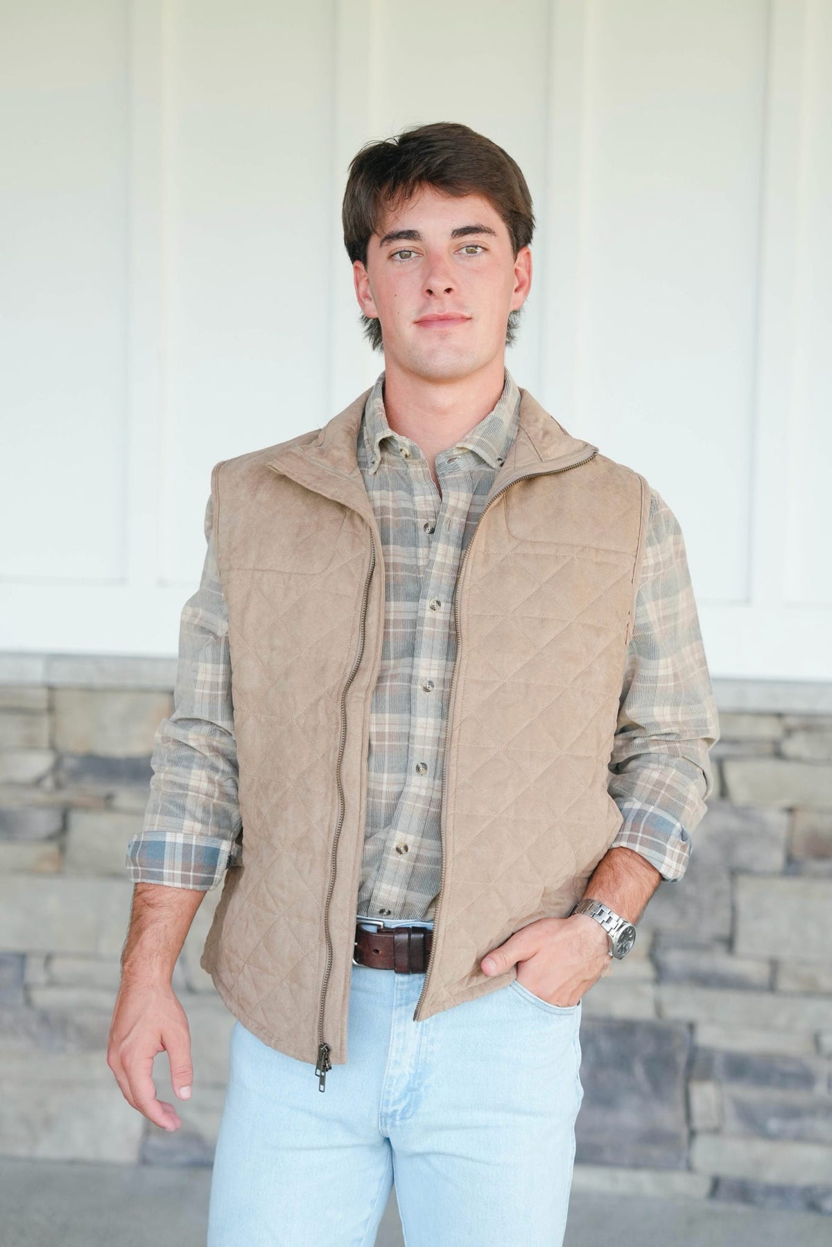 Southern Marsh Lawrence Quilted Vest
