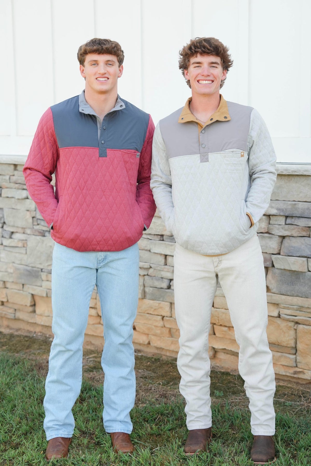 Southern Marsh Bighorn Quilted Pullover