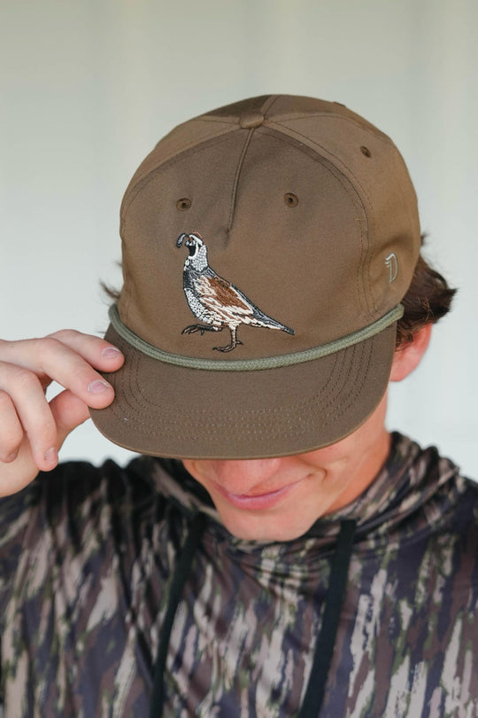 Duck Camp California Quail Grandpa Hat
