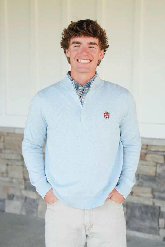 GenTeal Aubie Bramlett Diamond Quilted 1/4 Zip