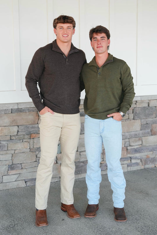 North River Mock Neck Pullover