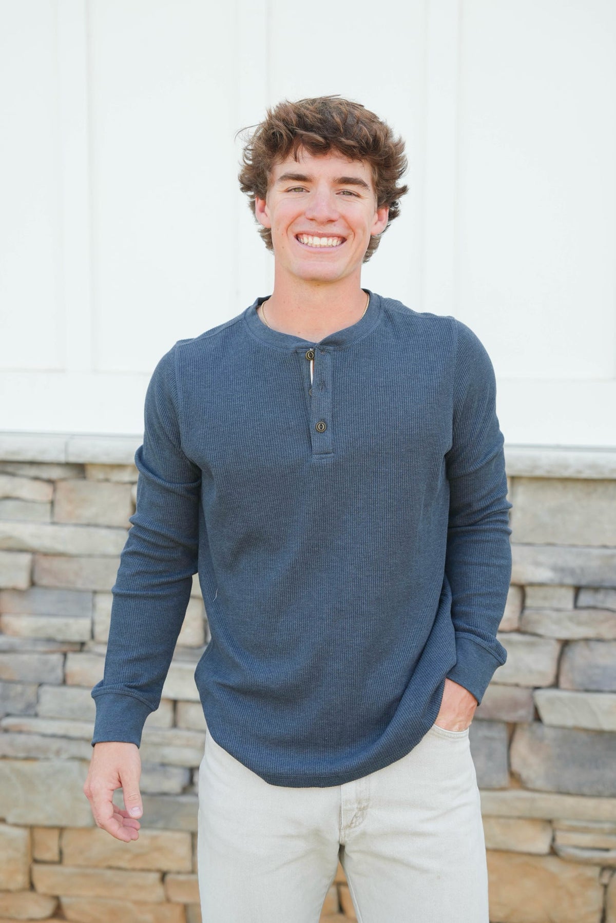 North River Waffle Henley