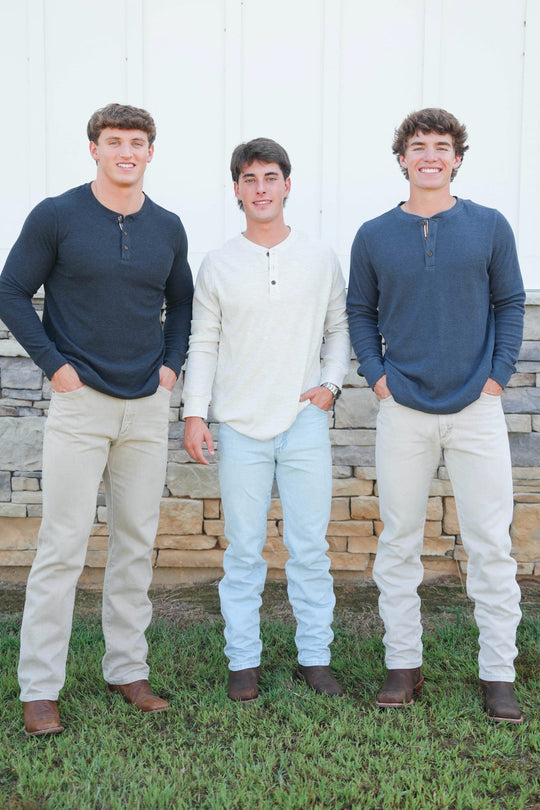 North River Waffle Henley