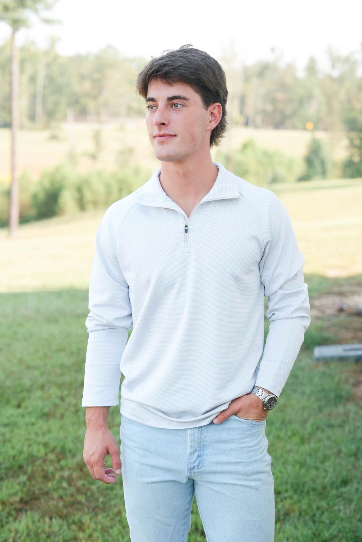 Southern Marsh Southampton Stripe 1/4 Zip