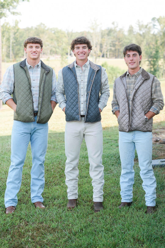 Southern Marsh Huntington Quilted Vest