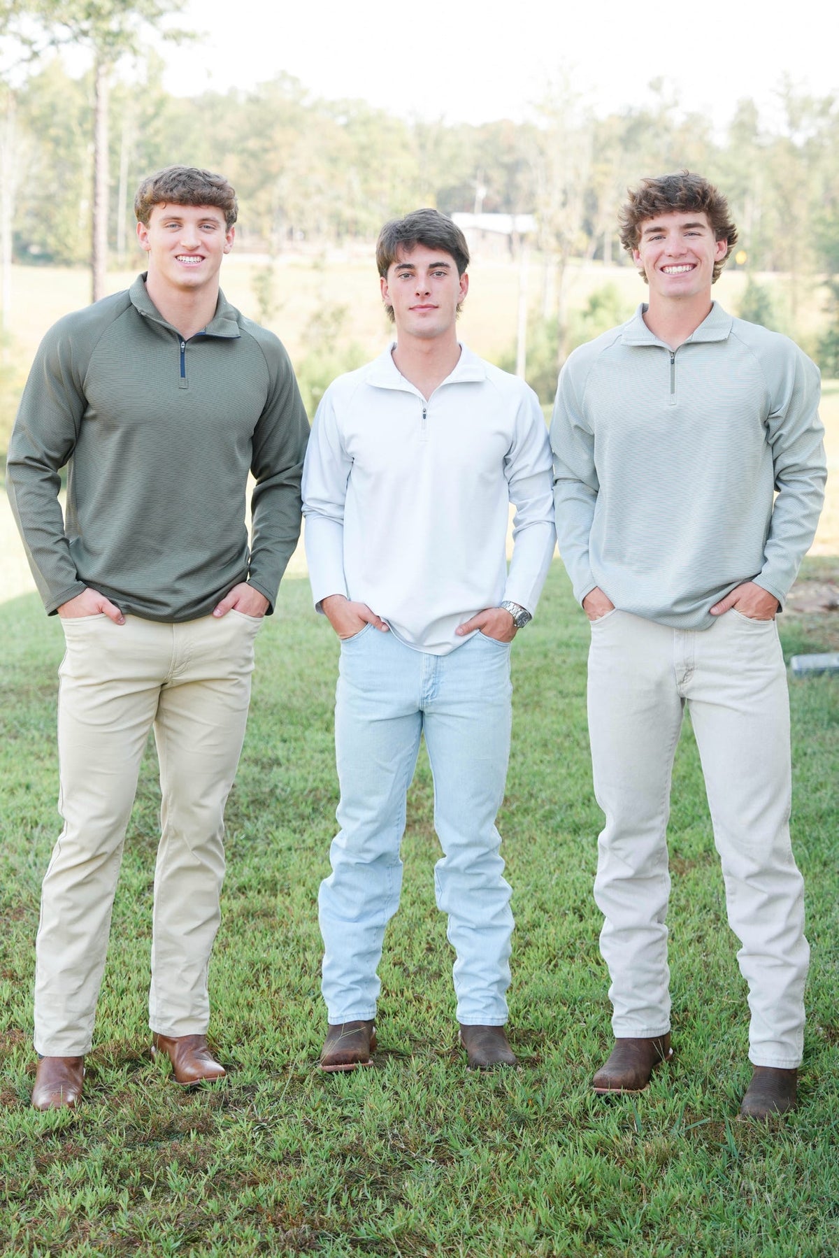 Southern Marsh Southampton Stripe 1/4 Zip