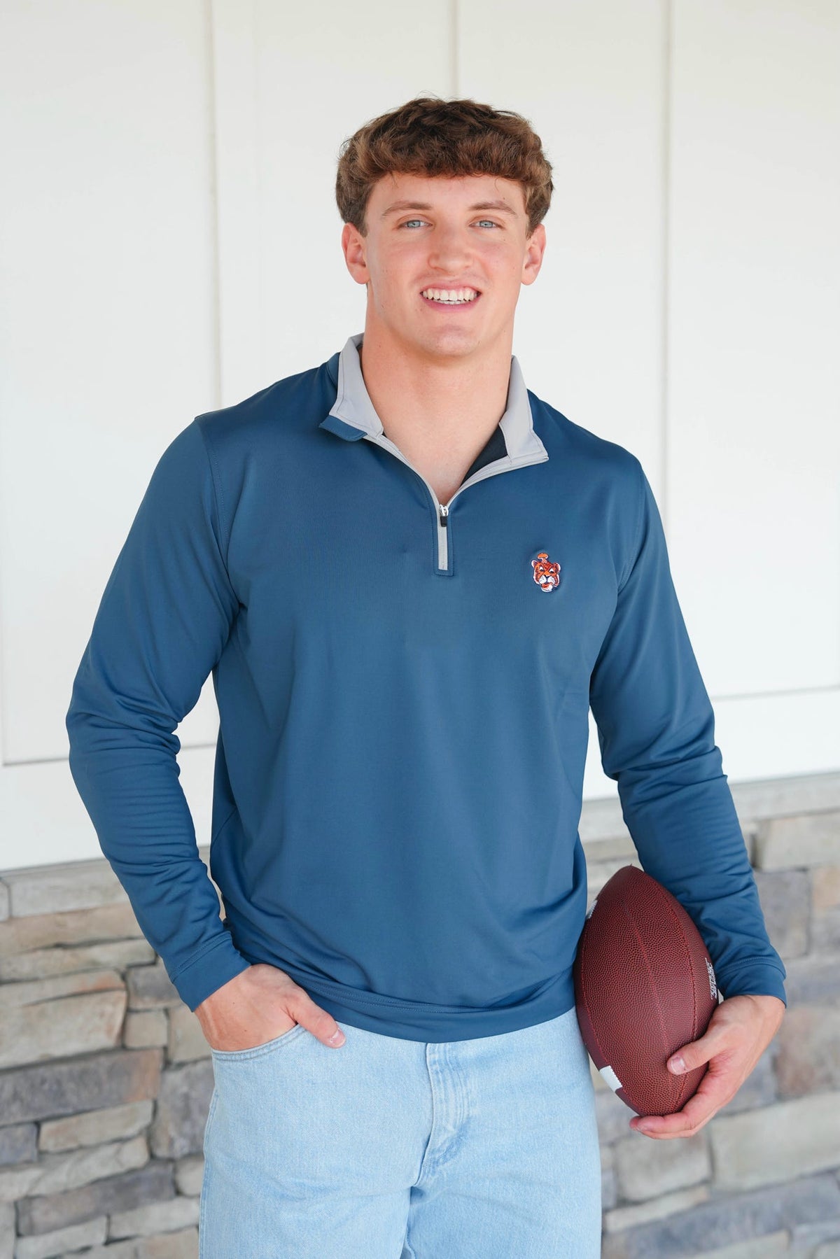 GenTeal Aubie Venture Performance 1/4 Zip