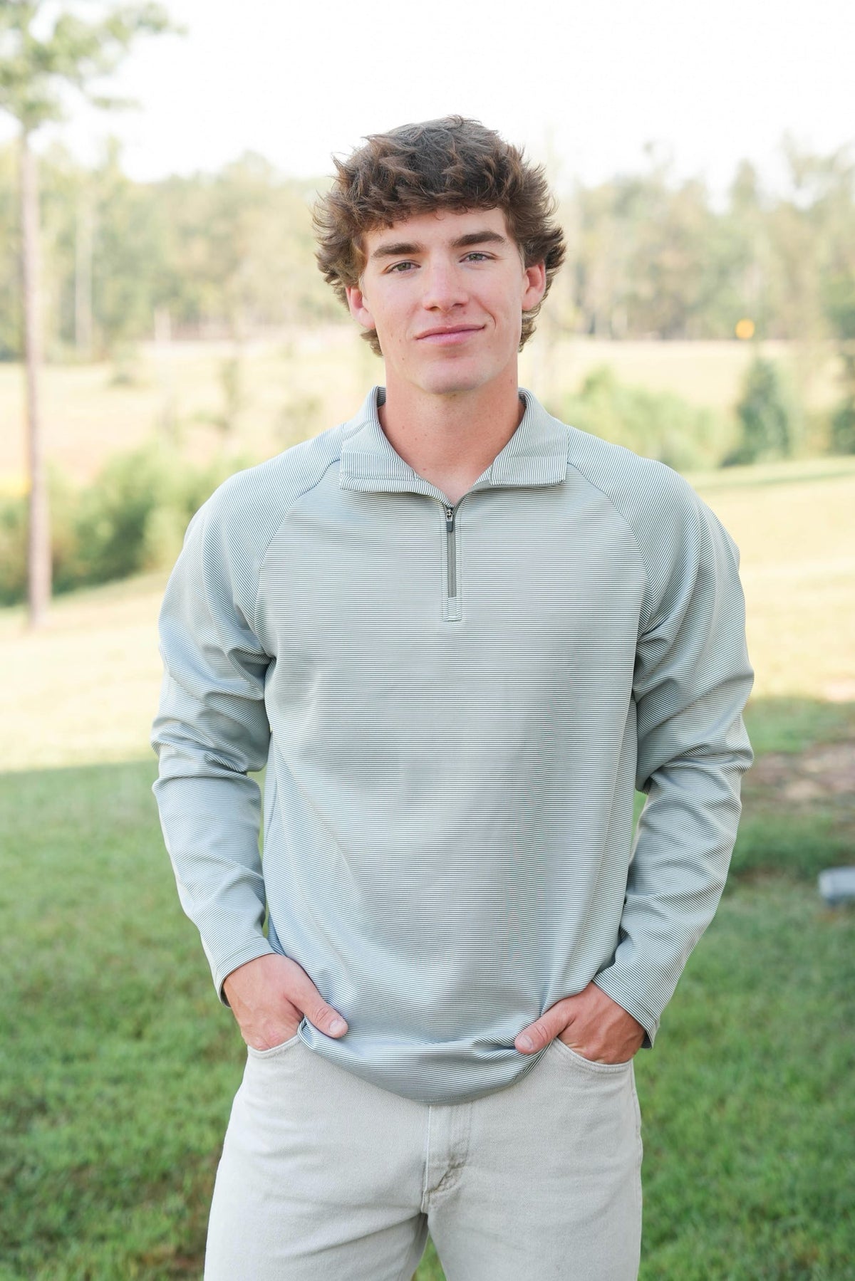 Southern Marsh Southampton Stripe 1/4 Zip