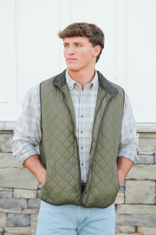 Southern Marsh Huntington Quilted Vest
