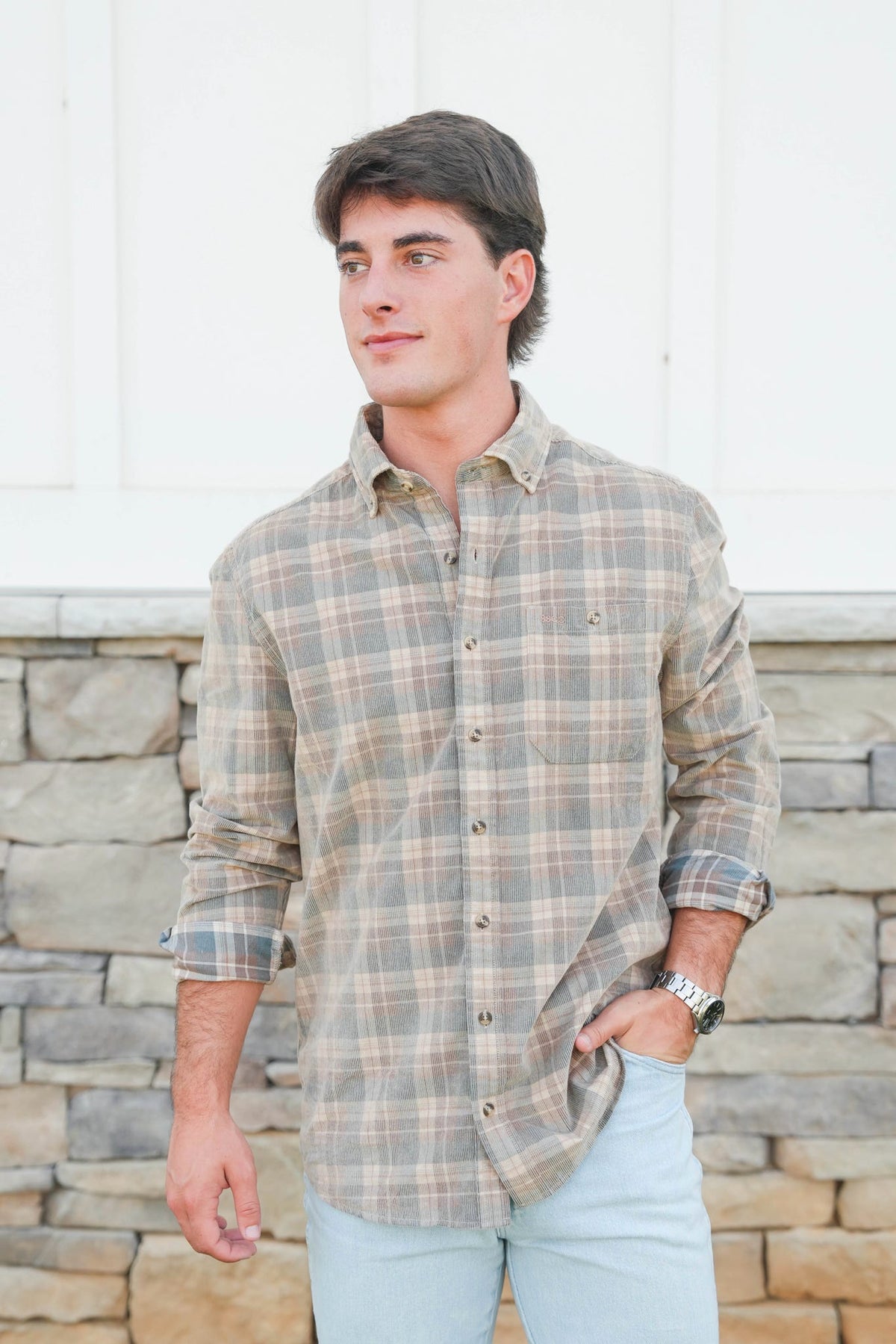 Southern Shirt Braxton Lightweight Cord Flannel