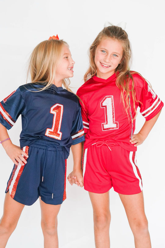 Girls' Belle Cher Sequin Jersey