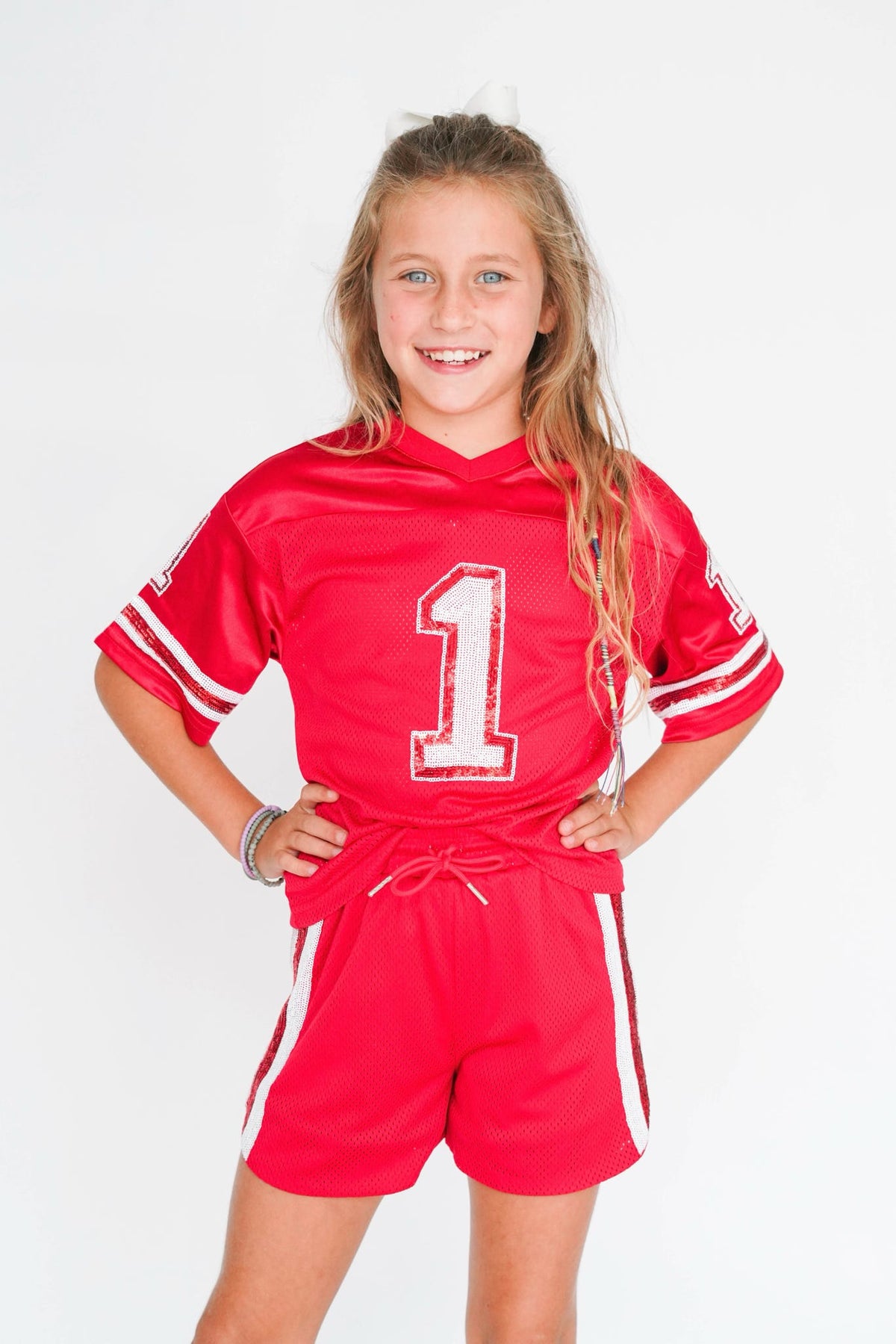 Girls' Belle Cher Sequin Jersey