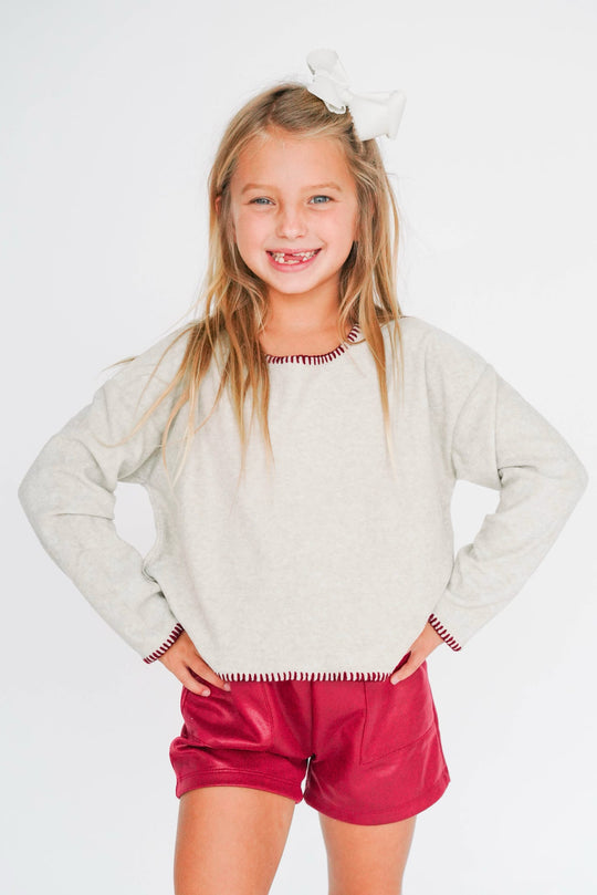 Girls' On The Move Sweater