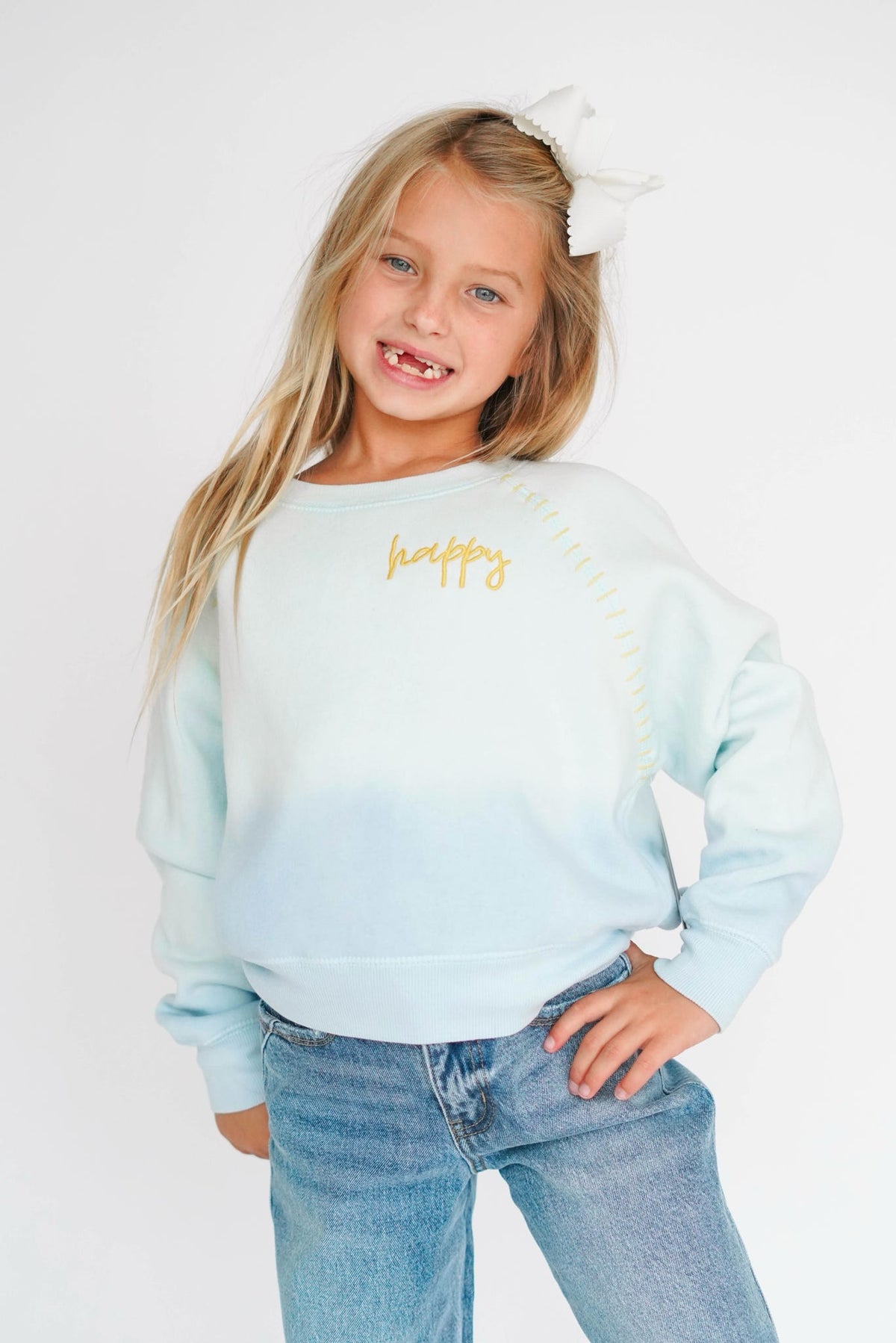 Vintage Havana "Happy" Crewneck