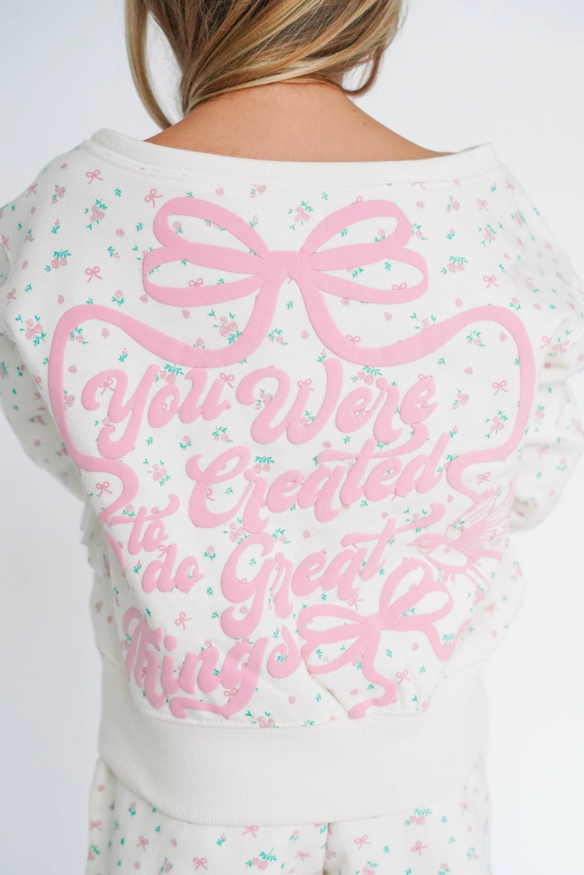 Girls' You Were Created For Great Things Sweatshirt