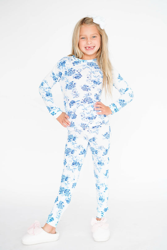 Girls' Jane Marie Blue Haven Bamboo Jogger