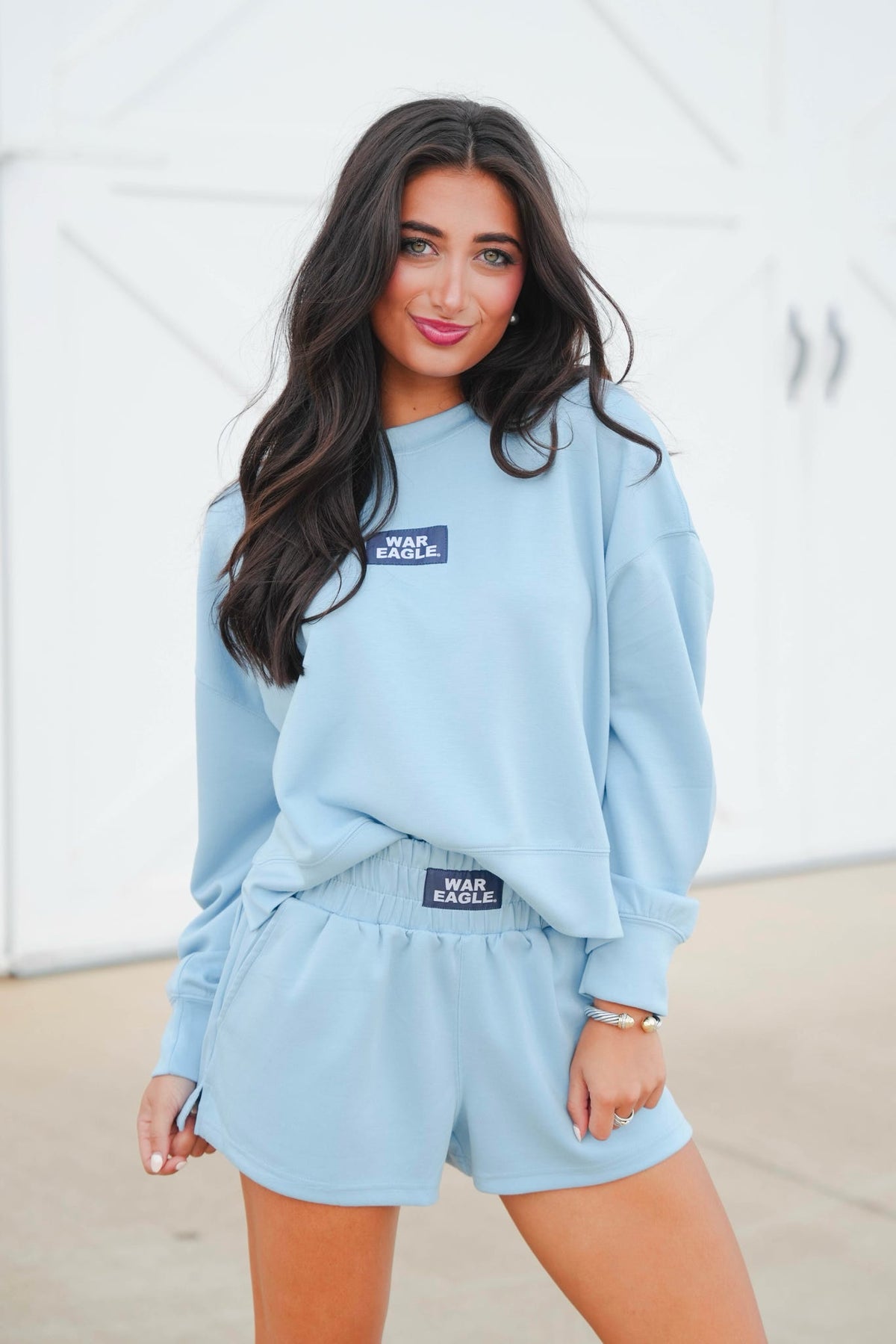 Scarlet & Gold Auburn Ava Airy Crewneck