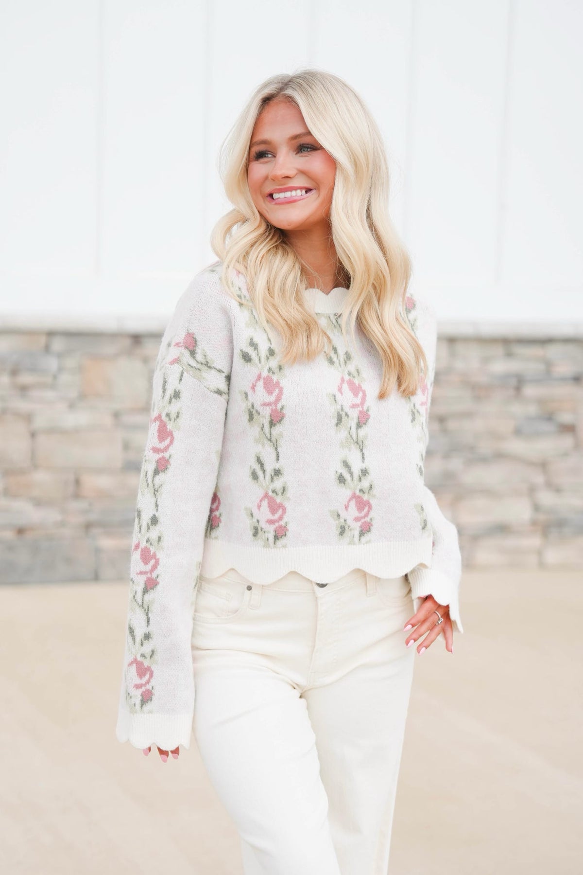 Flower Garden Sweater