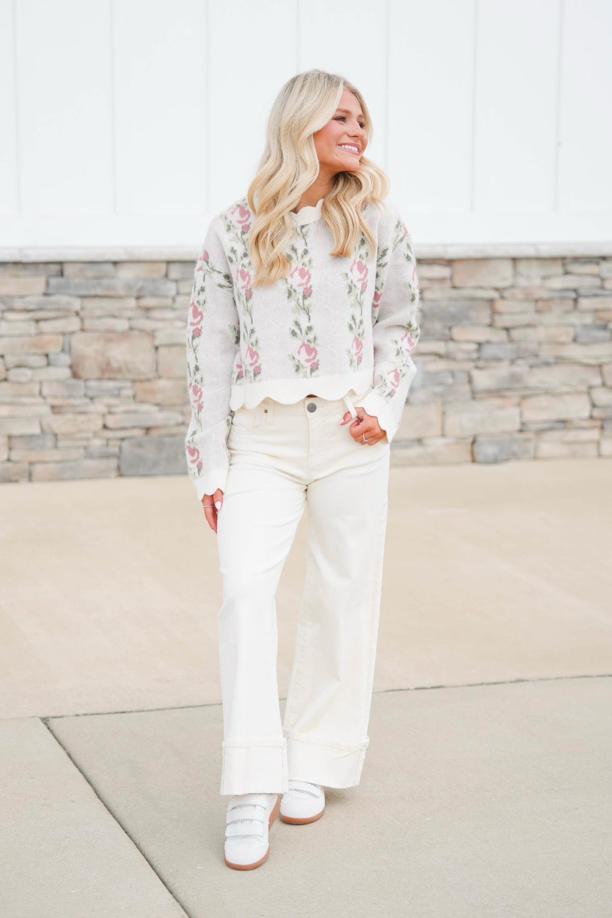 Flower Garden Sweater